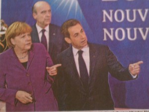 Merkel & Sarkozy 3. November 2011