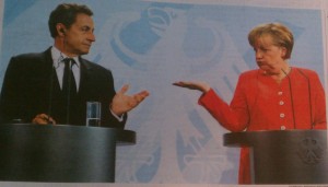 Sarkozy & Merkel New York Times 18 Juni 2011