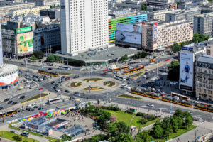Warsaw from the top, Photo by Birgit Pauli-Haack